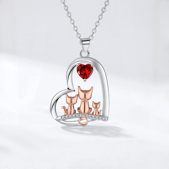 Purrfect Family Necklace