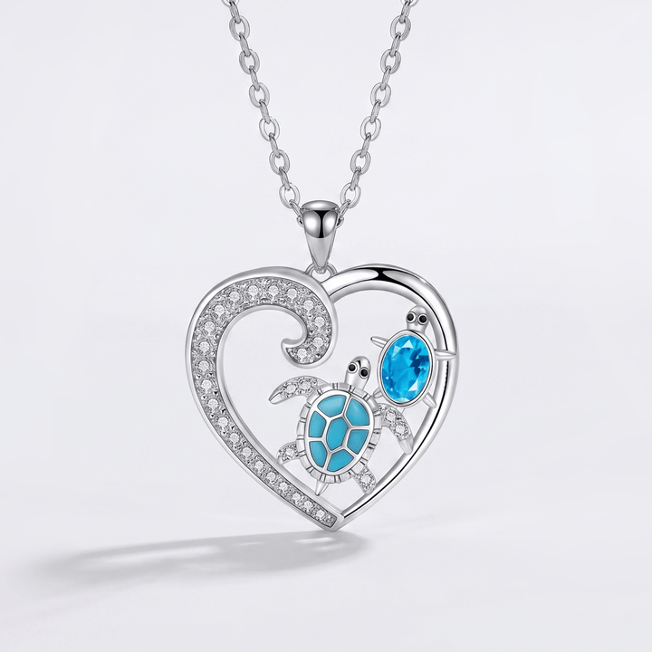 Mama Turtle Necklace