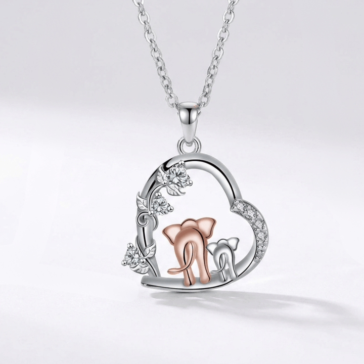 Mama's Path Elephant Necklace
