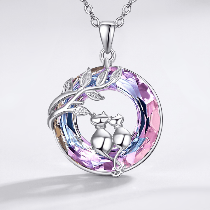 Aurora Mama Cat Necklace