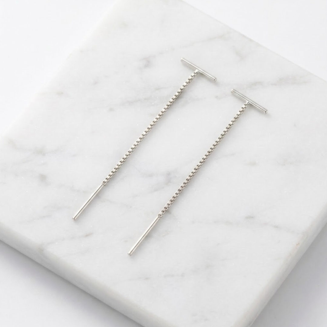 Ena Sol Chain Earrings