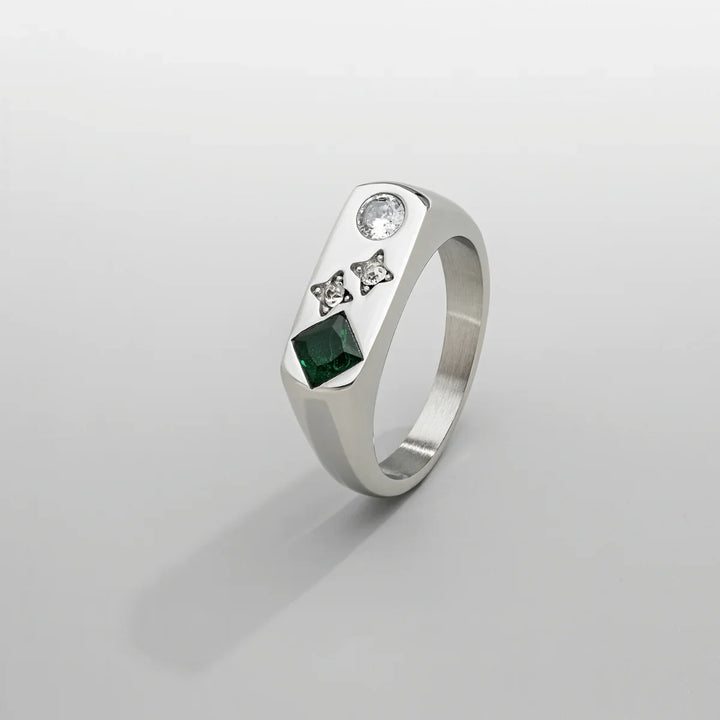 Cameron | Vintage Stone Signet Ring
