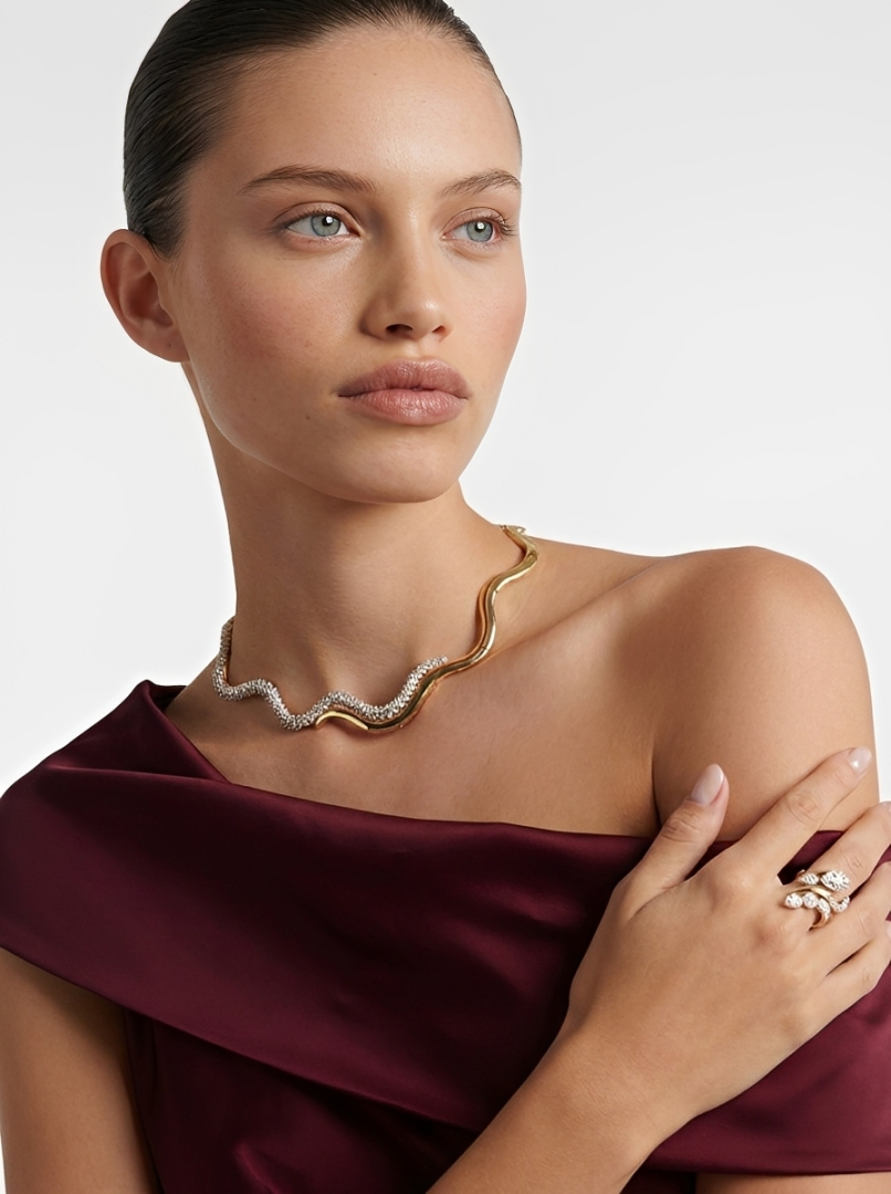 Wave Collar Necklace