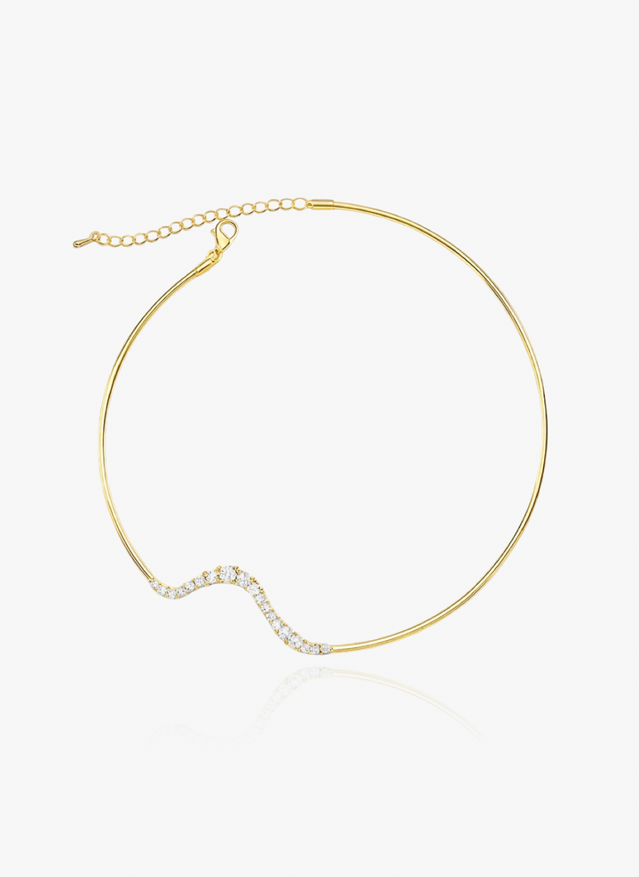 Wavelength Collar Necklace