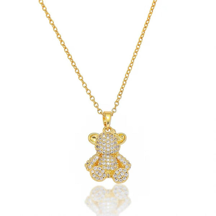 Pookie Teddy Necklace