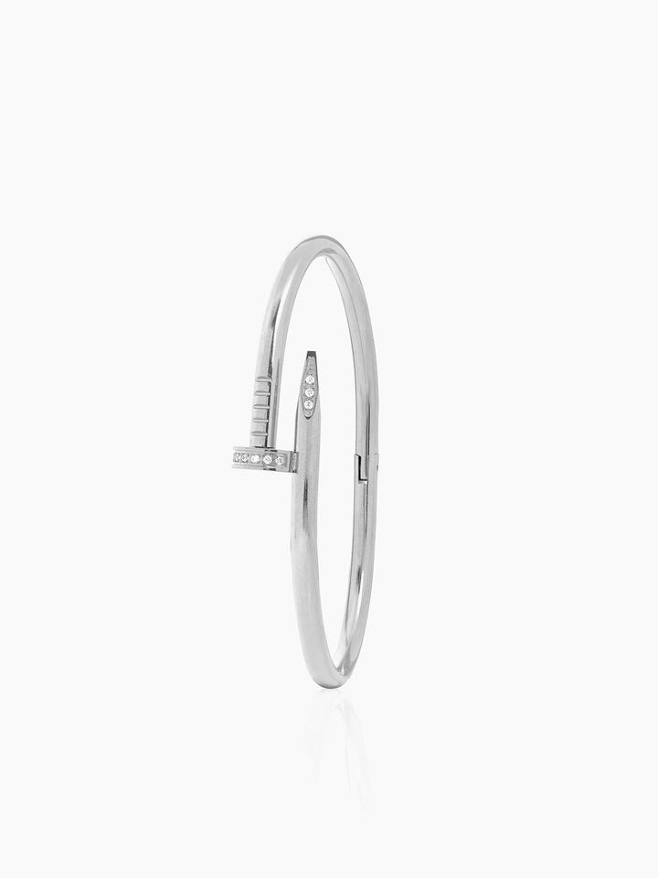 Zayden Diamond Nail Women's Bracelet