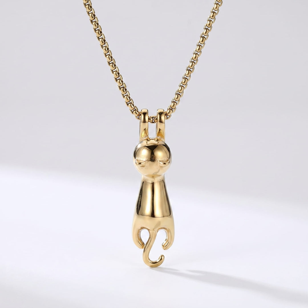 Hanging Cat Necklace