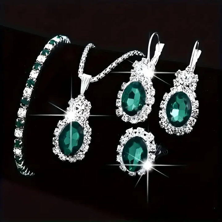Eleonore | Jewelry Set | Emerald