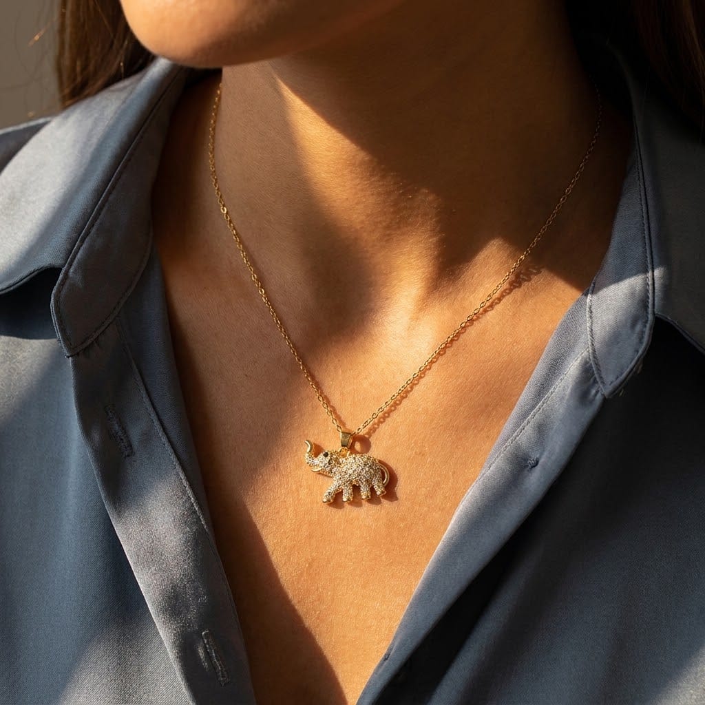 Lucky Elephant Necklace