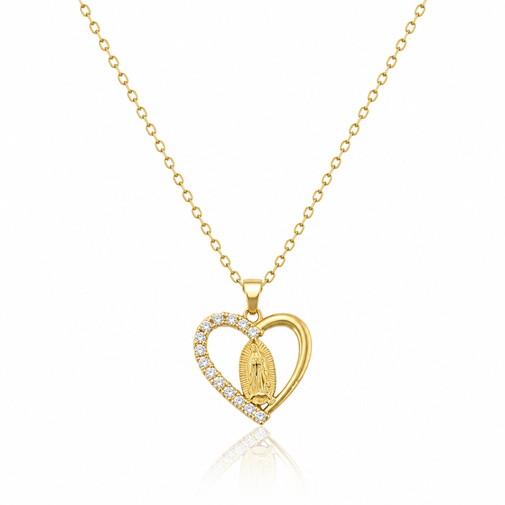 Guadalupe Heart Necklace