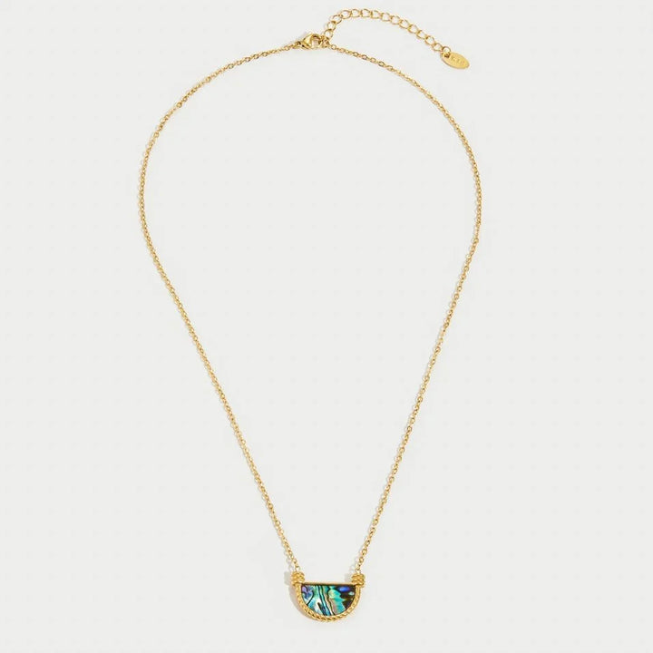 Amalfi Coast Abalone Shell Necklace Set