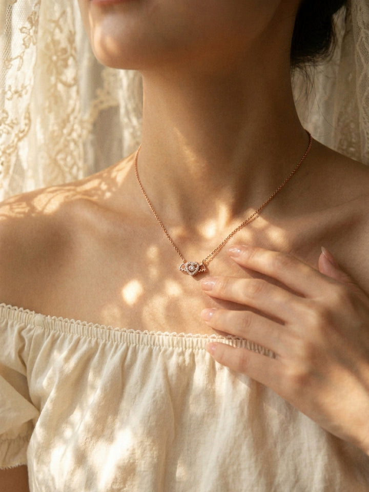 Angel Heartbeat Necklace