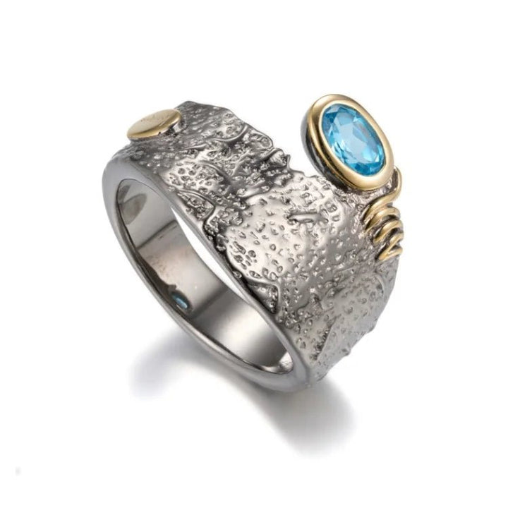 Aqua Relic 925 Silver Ring