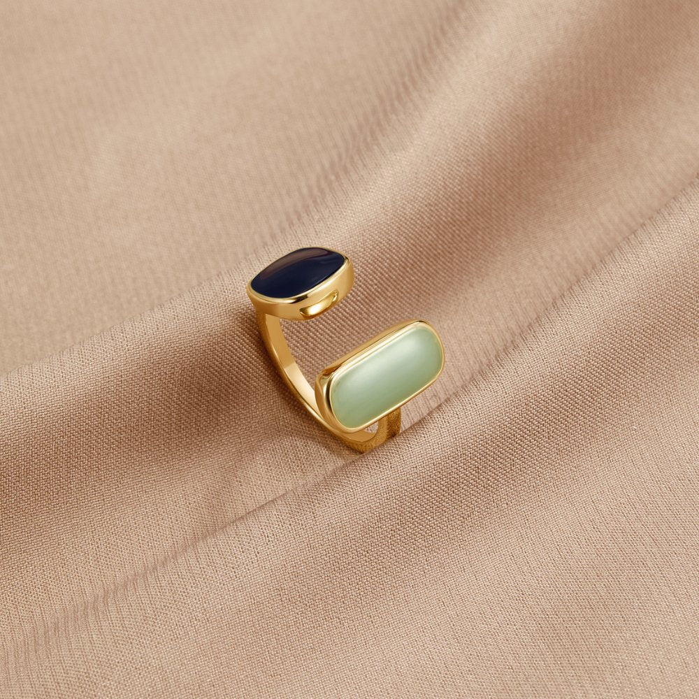 Wrapped Aquamarine Ring