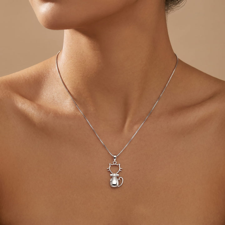 Elegant Cat Necklace