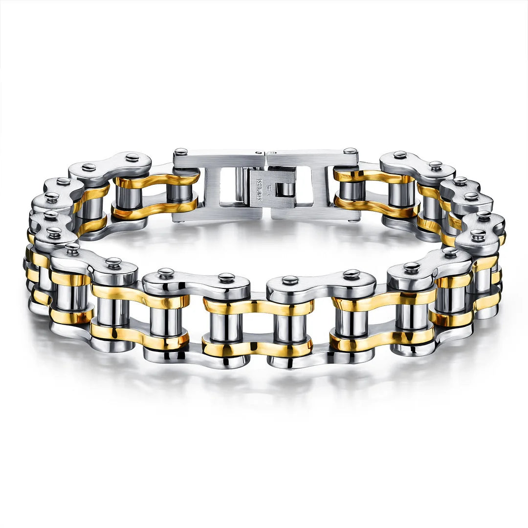 Moto Chain Bike Bracelet