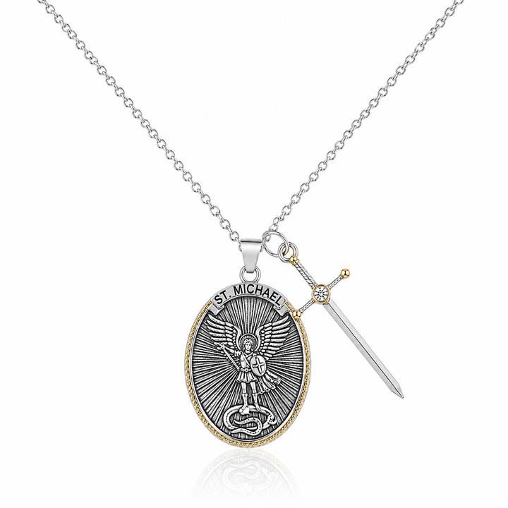 Michael the Archangel Necklace — Celestial Protector
