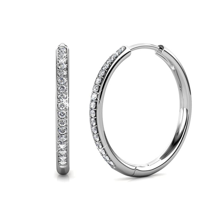 Sorel Pave Earrings | Gold