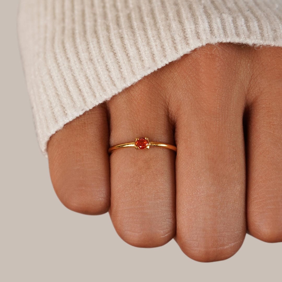 Unique Birthstone Rings