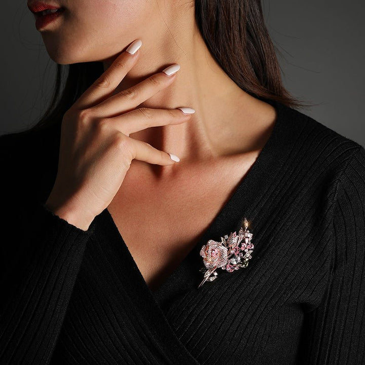 Blush Garden Brooch