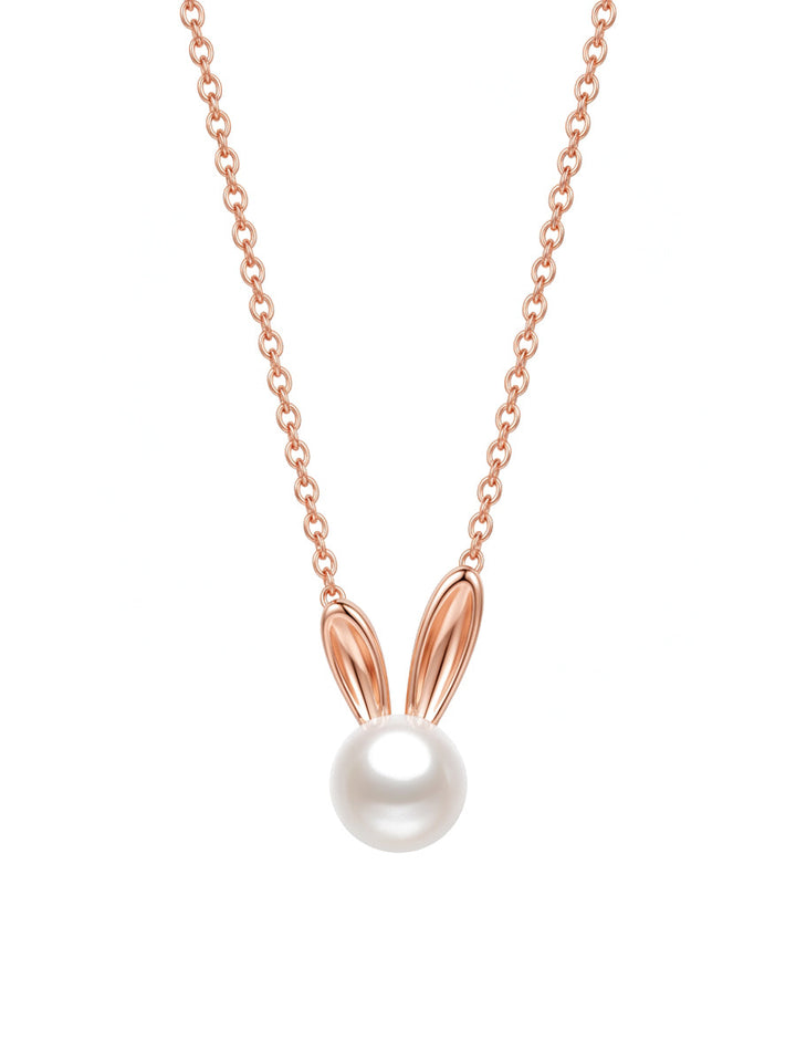 Bunny Pearl Necklace