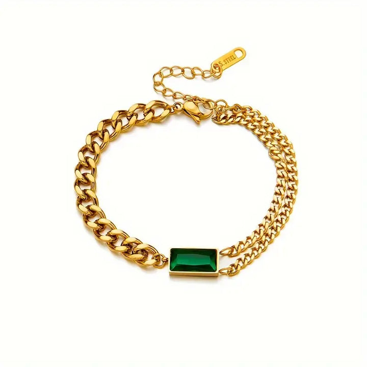 Gabi | Bracelet | Emerald Green