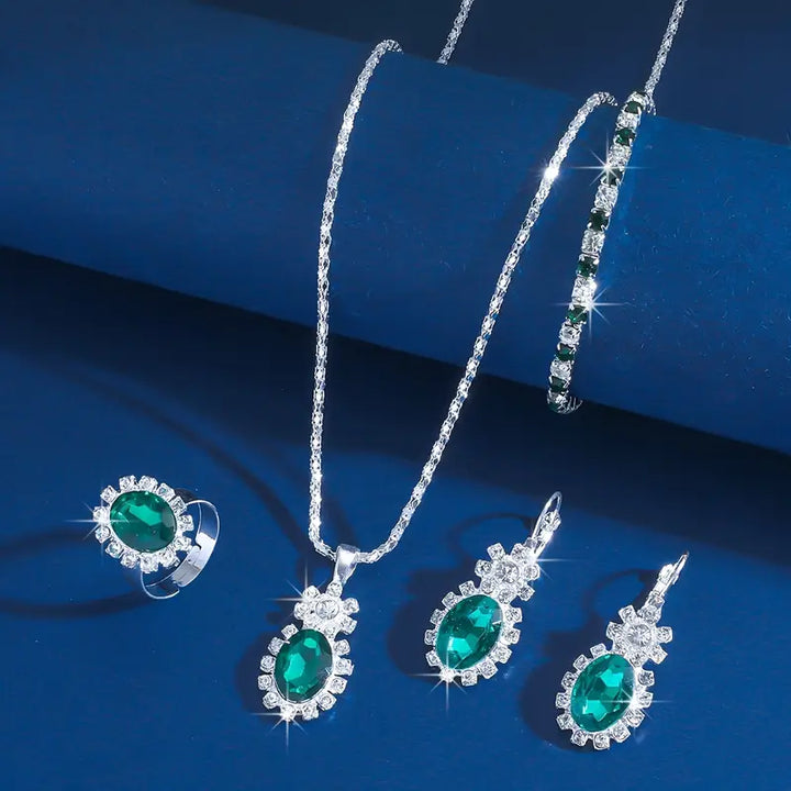 Eleonore | Jewelry Set | Emerald