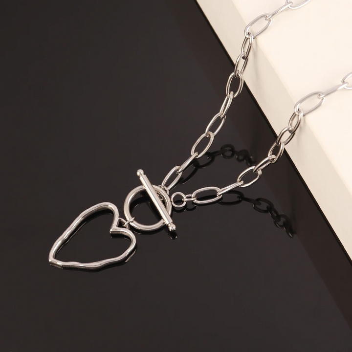 The Handcrafted Bond Heart Necklace