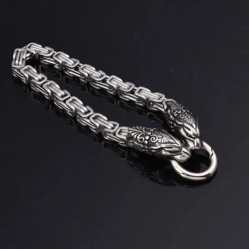 Fenrir Viking Thor's Hammer Necklace & Bracelet