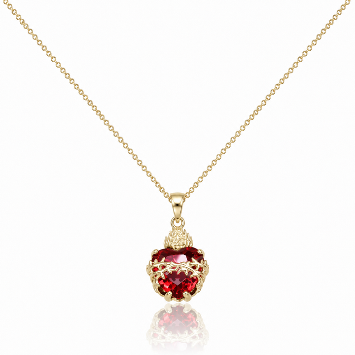 Sacred Heart Devotion Necklace