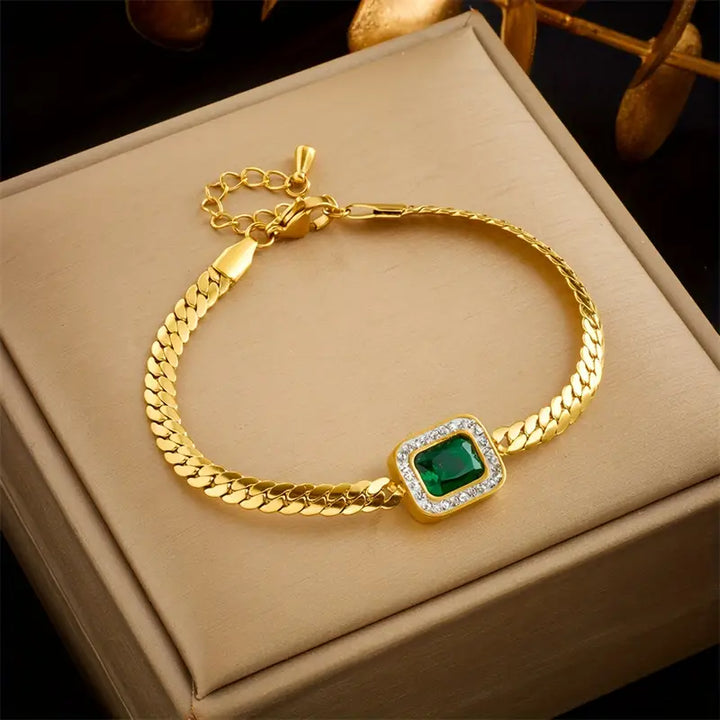 Erika | Bracelet | Emerald