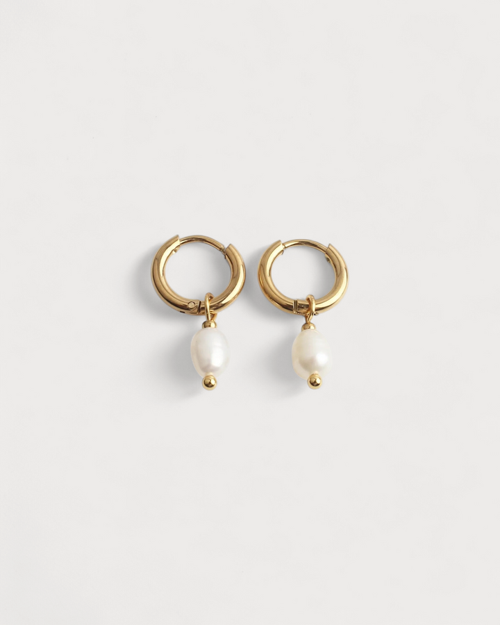 Perle De Mer - Earrings - Stainless Steel