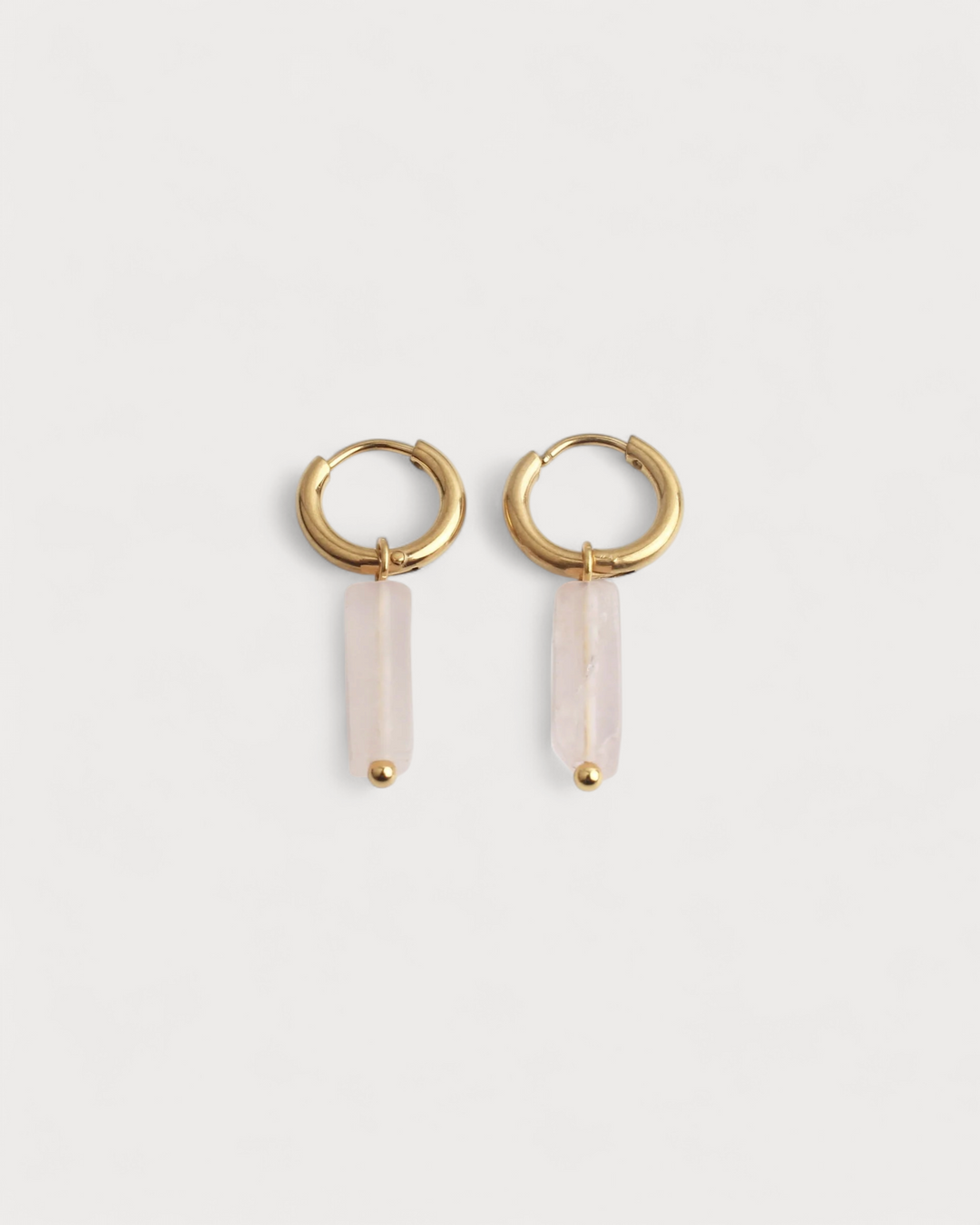 Dora - Earrings - Natural Stone - Stainless Steel