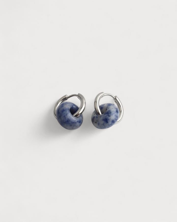 Femme - Earrings - Natural Stone - Stainless Steel