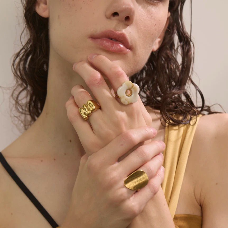 Candy Bloom Open Ring