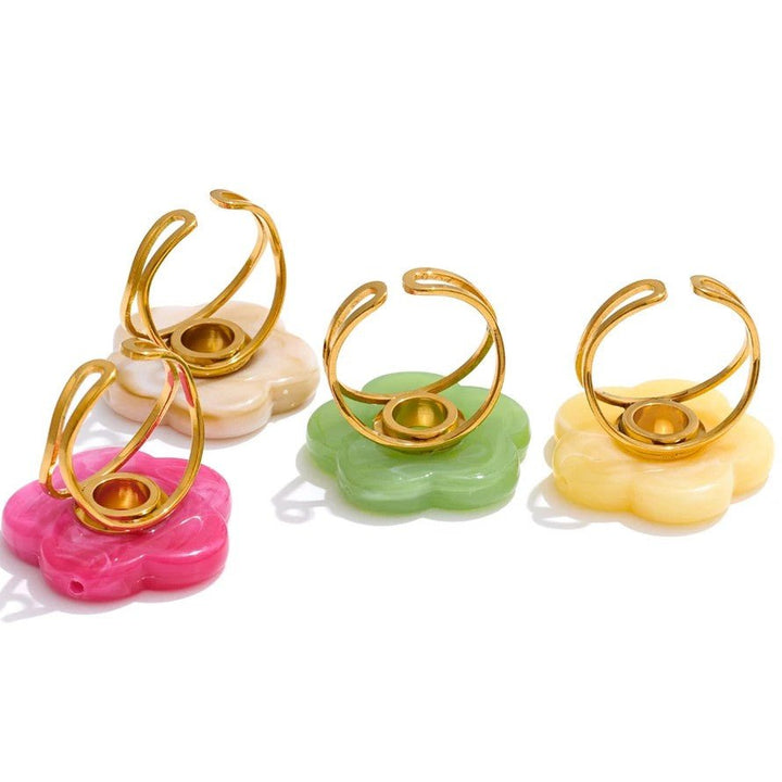 Candy Bloom Open Ring