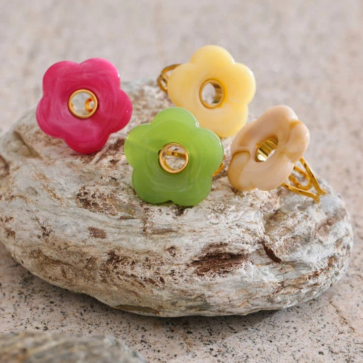 Candy Bloom Open Ring