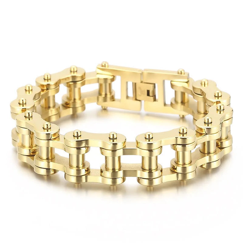 Moto Chain Bike Bracelet