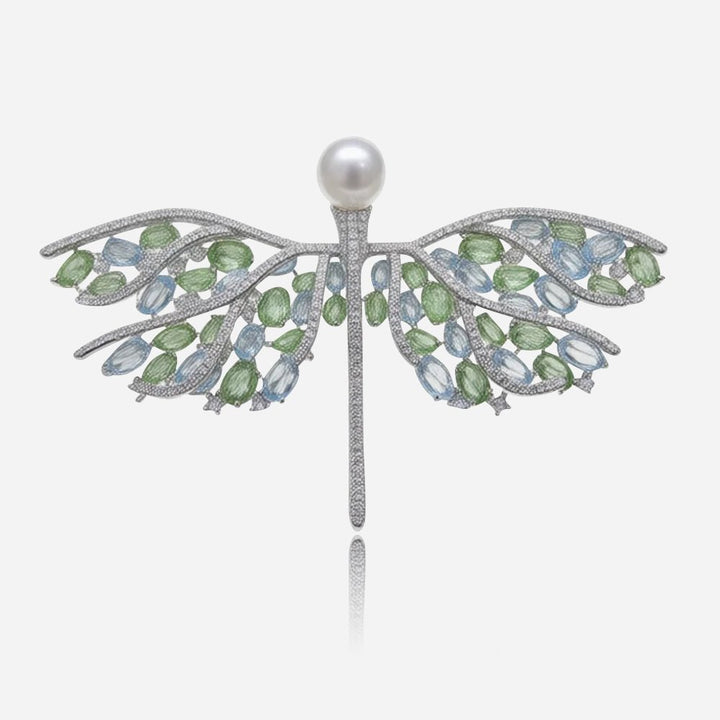 Celestial Dragonfly Brooch