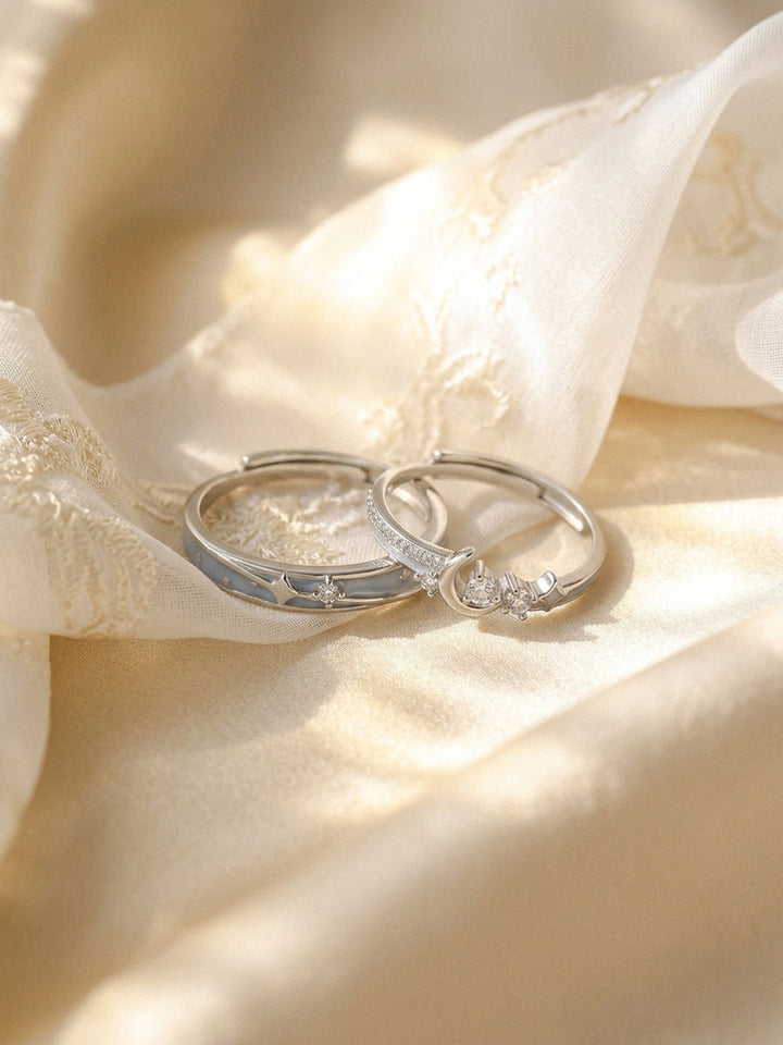 Celestial Bond Ring Set