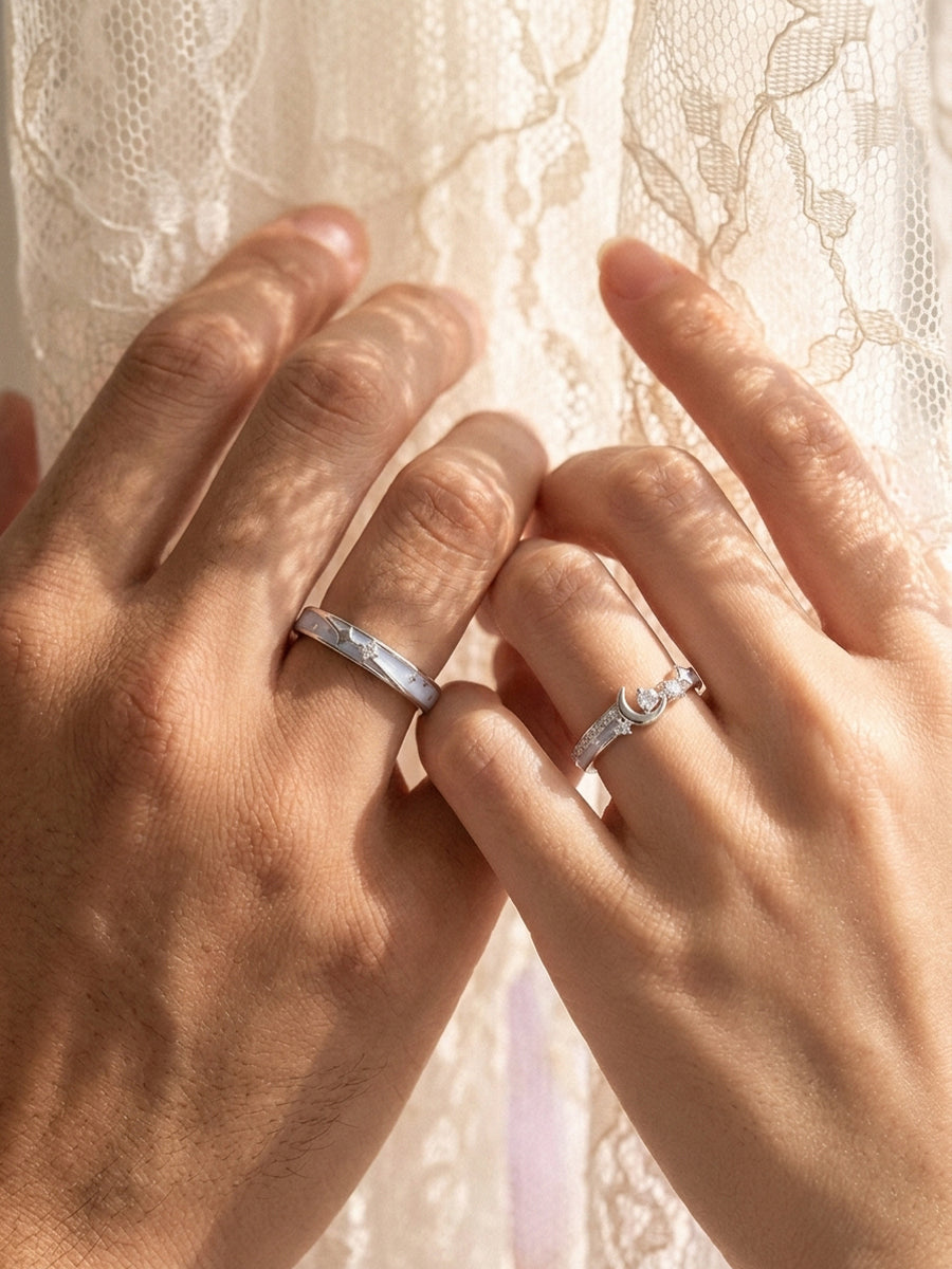 Celestial Bond Ring Set