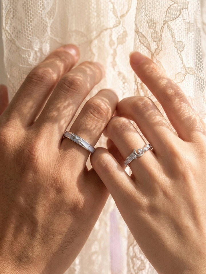 Celestial Bond Ring Set