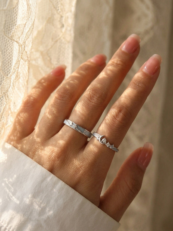 Celestial Bond Ring Set