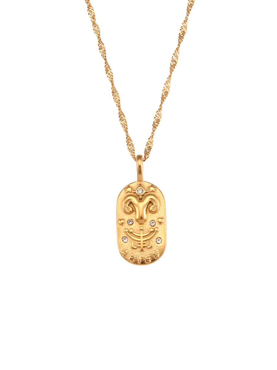 Celestial Medallion Necklace
