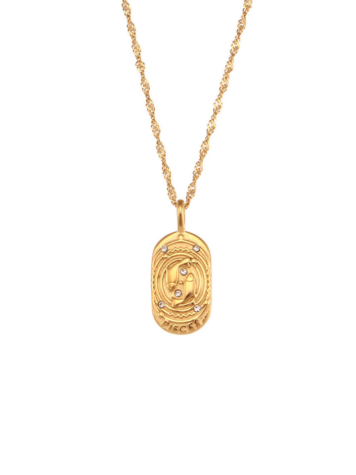 Celestial Medallion Necklace