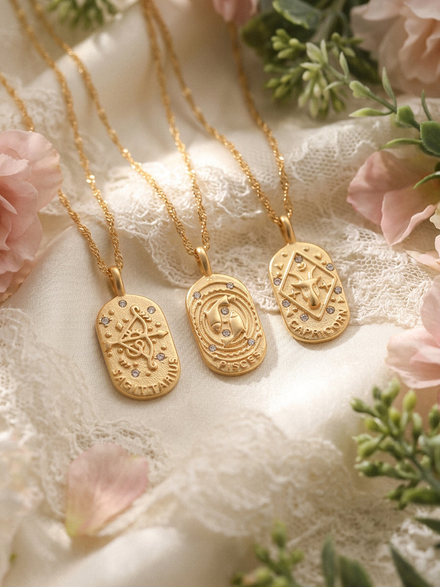 Celestial Medallion Necklace