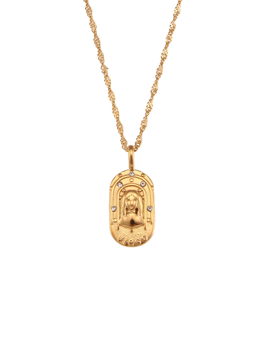 Celestial Medallion Necklace