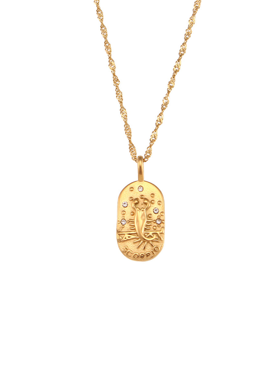 Celestial Medallion Necklace