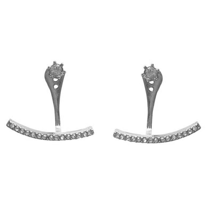 Clarissa Ear Studs [Silver]