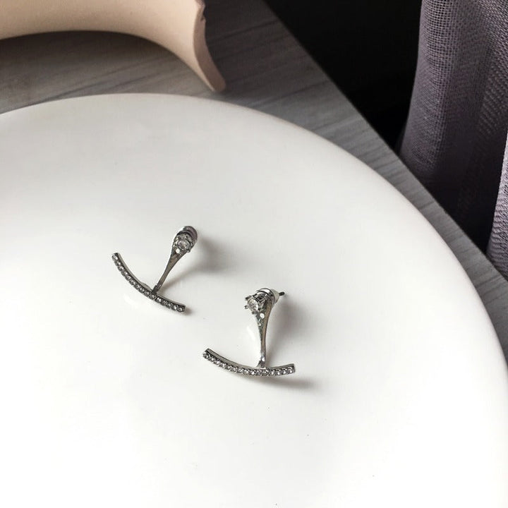 Clarissa Ear Studs [Silver]